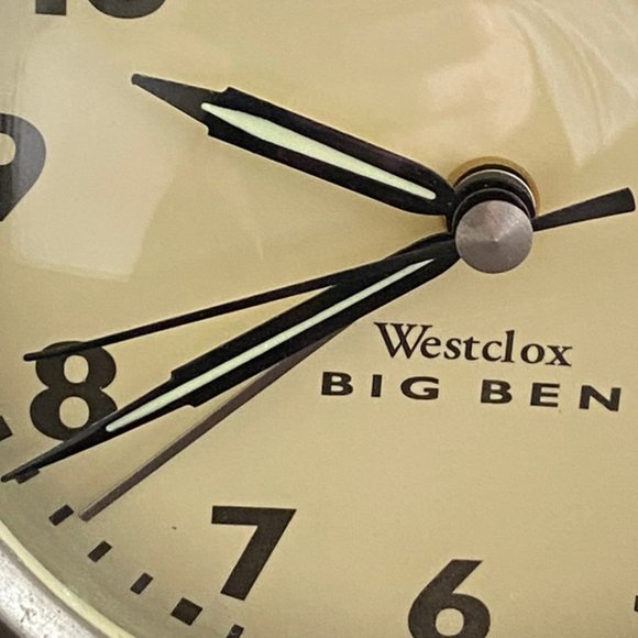 Westclox Accents Westclox Big Ben Retro Style Working Analog Clock